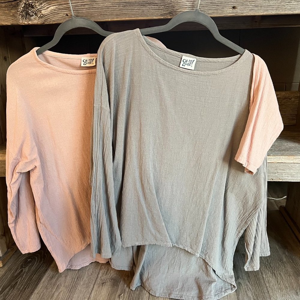 Two Oh My Gauze! Blouses